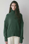 【予約販売】WOOLブレンドハイネックニット ハー/HER.