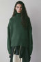 【予約販売】WOOLブレンドハイネックニット ハー/HER.