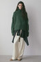 【予約販売】WOOLブレンドハイネックニット ハー/HER.