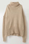 【予約販売】WOOLブレンドハイネックニット ハー/HER. ベージュ