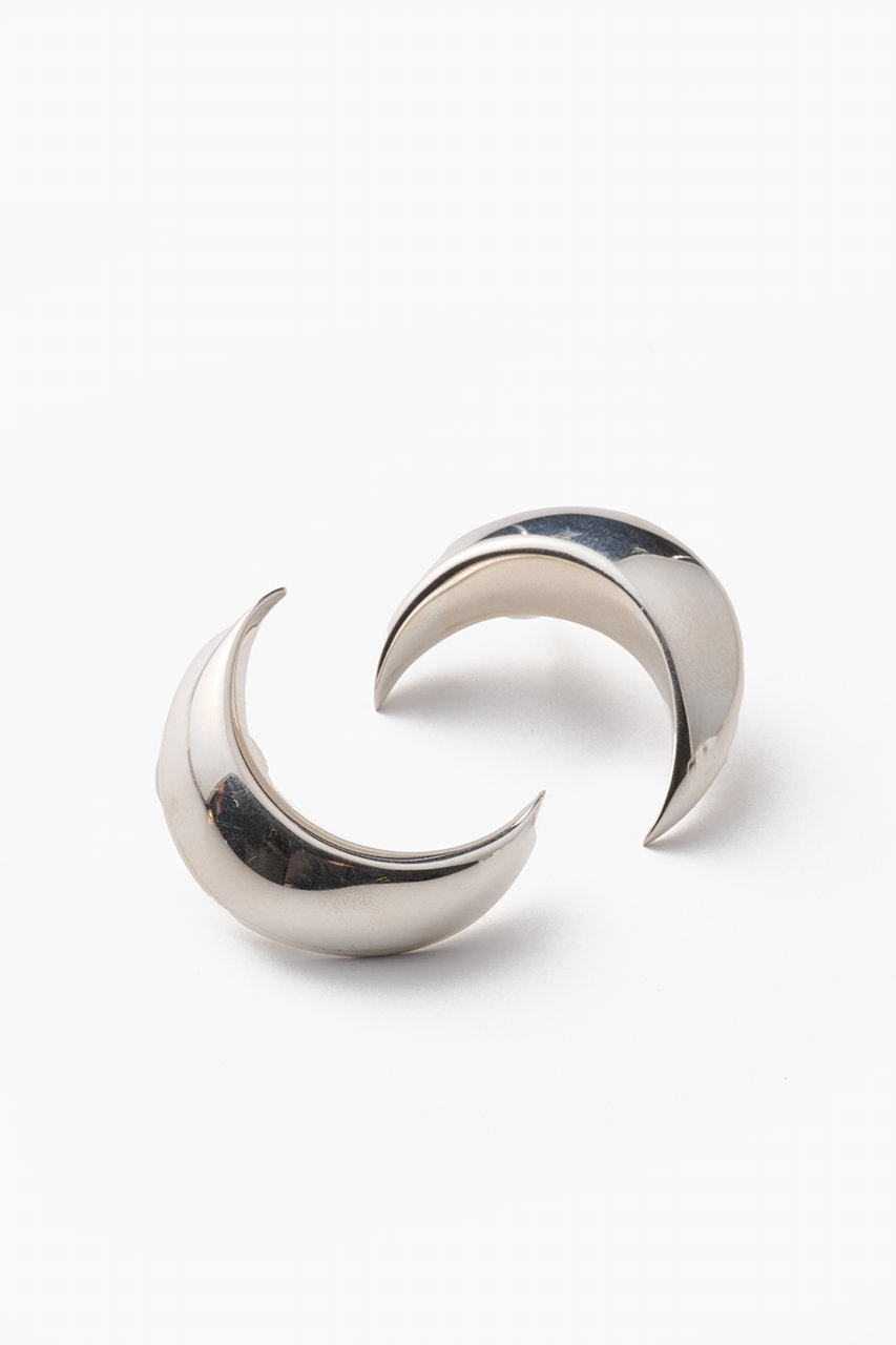 ESCAPERS AN OTHER WORLD 【SOPHIE BUHAI】Moon ピアス (シルバー, ONE SIZE) エスケーパーズ アナザーワールド ELLE SHOP