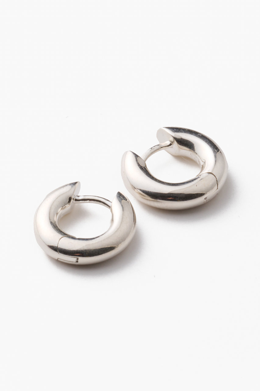 ESCAPERS AN OTHER WORLD 【SOPHIE BUHAI】Tiny Bagel Hoops ピアス (シルバー, ONE SIZE) エスケーパーズ アナザーワールド ELLE SHOP