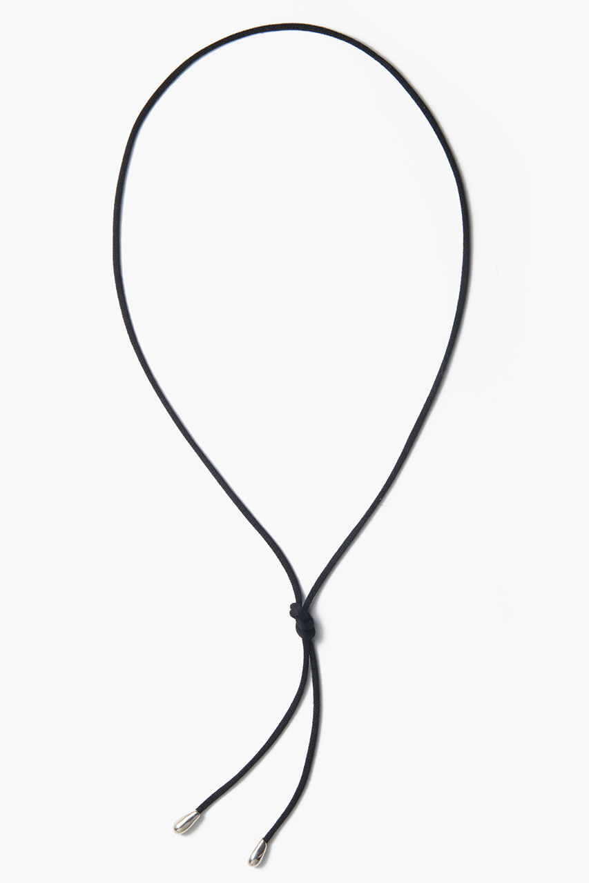 ESCAPERS AN OTHER WORLD 【SOPHIE BUHAI】Elegant Shoelace チョーカー（ブラック） (シルバー, ONE SIZE) エスケーパーズ アナザーワールド ELLE SHOP