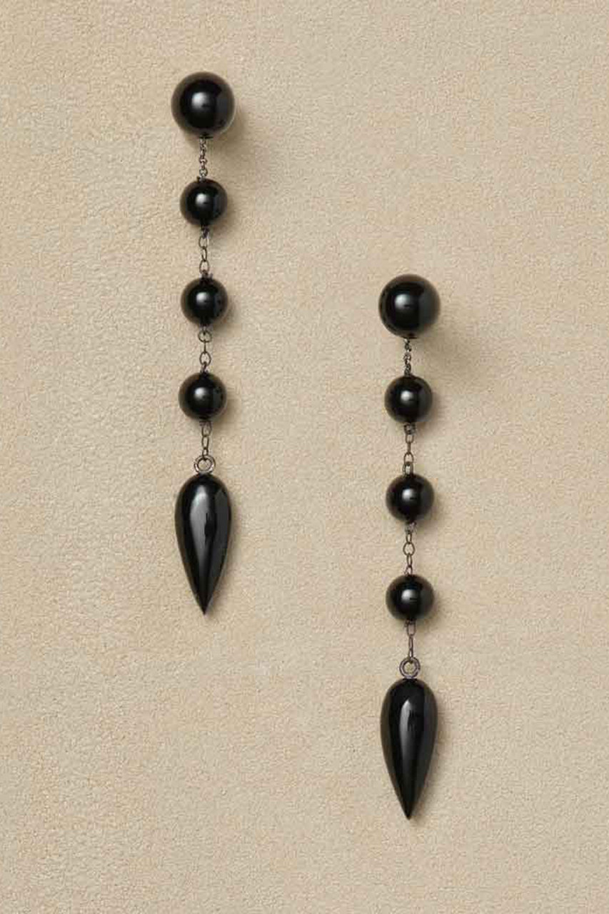 ESCAPERS AN OTHER WORLD 【SOPHIE BUHAI】Small Phoenician ピアス(オニキス) (ブラック, ONE SIZE) エスケーパーズ アナザーワールド ELLE SHOP ESCAPERS AN OTHER WORLD 【SOPHIE BUHAI】Small Phoenician ピアス(オニキス) (ブラック, ONE SIZE) エスケーパーズ アナザーワールド ELLE SHOP