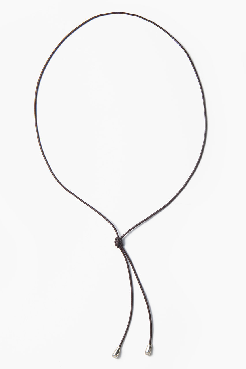 ESCAPERS AN OTHER WORLD 【SOPHIE BUHAI】Elegant Shoelace チョーカー（ブラウン） (ブラウン, ONE SIZE) エスケーパーズ アナザーワールド ELLE SHOP