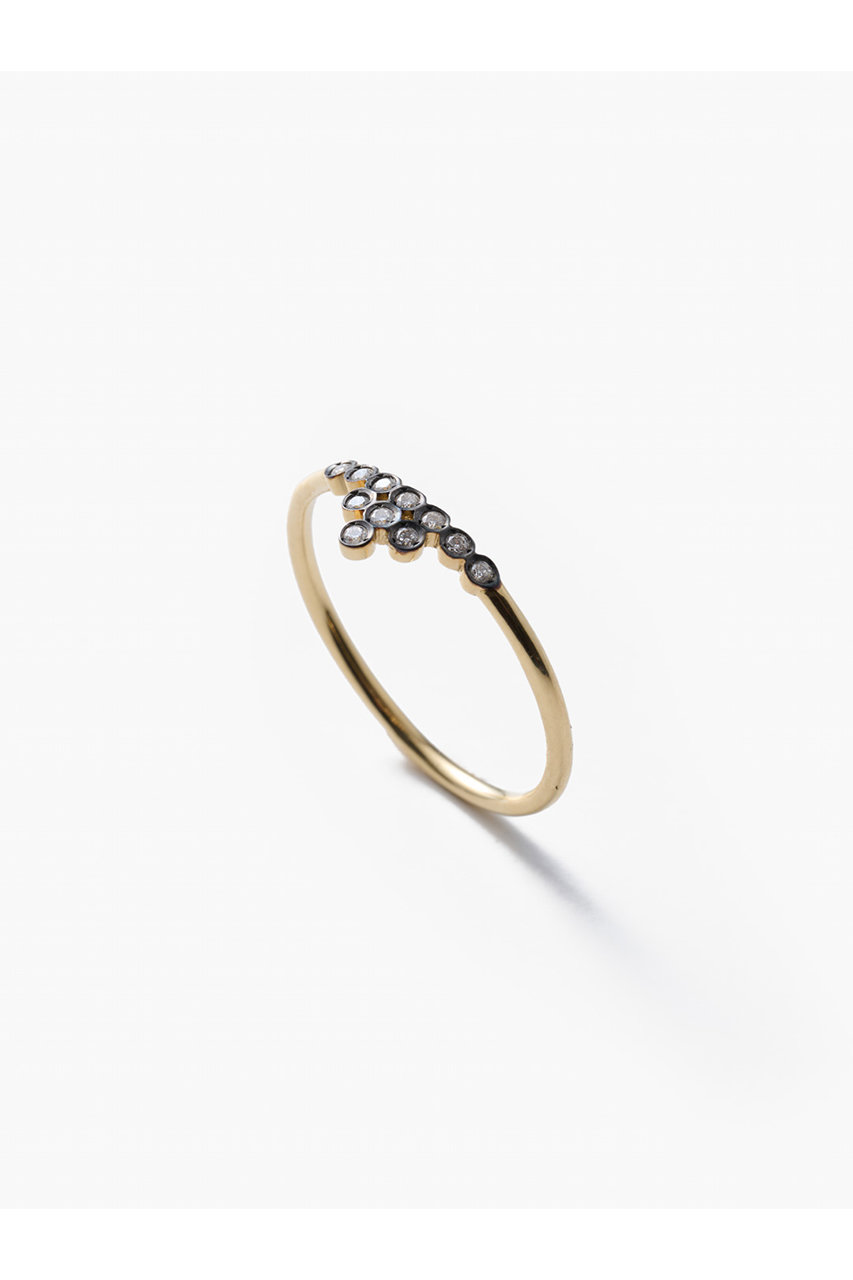 ESCAPERS AN OTHER WORLD 【YANNIS SERGAKIS】Crown リング (イエローゴールド, EU51 （約11号）) エスケーパーズ アナザーワールド ELLE SHOP