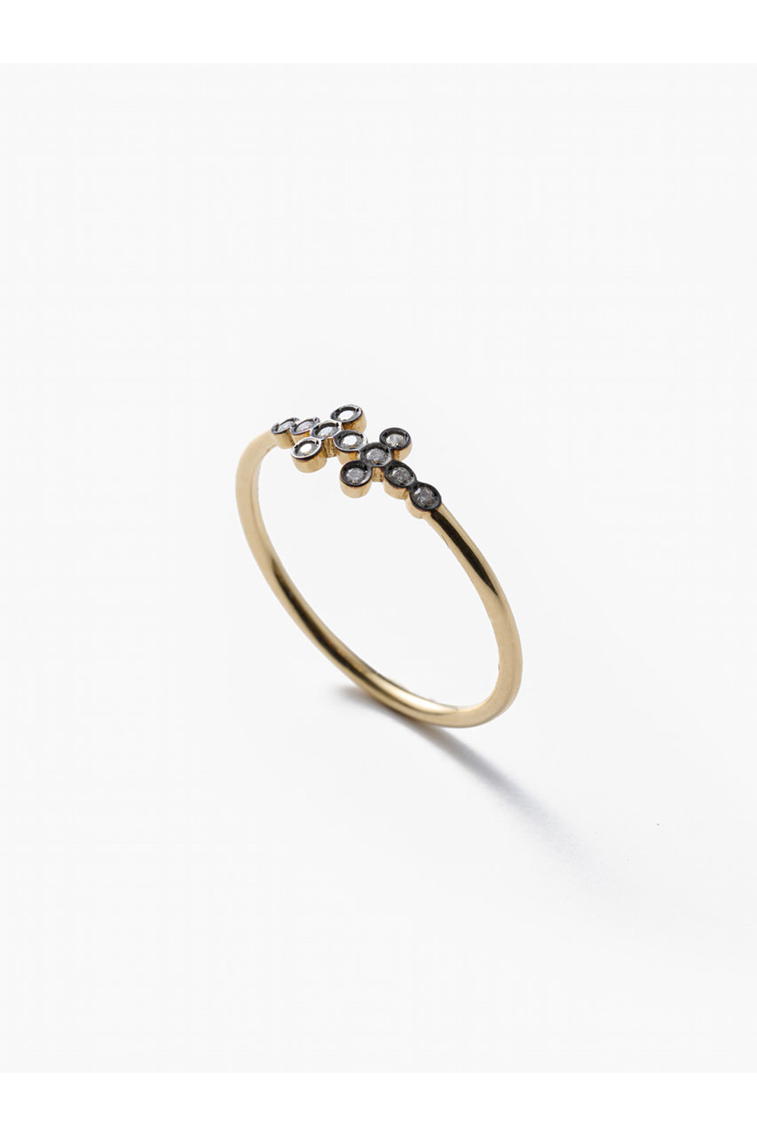 ESCAPERS AN OTHER WORLD 【YANNIS SERGAKIS】Two Lines Diamond リング (イエローゴールド, EU51 (約11号)) エスケーパーズ アナザーワールド ELLE SHOP ESCAPERS AN OTHER WORLD 【YANNIS SERGAKIS】Two Lines Diamond リング (イエローゴールド, EU51 (約11号)) エスケーパーズ アナザーワールド ELLE SHOP