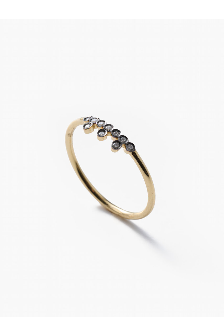 ESCAPERS AN OTHER WORLD 【YANNIS SERGAKIS】10 Diamond リング (イエローゴールド, EU53（約13号）) エスケーパーズ アナザーワールド ELLE SHOP