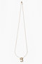 【Charlotte Chesnais】COLLIER LETTRE ネックレス エスケーパーズ アナザーワールド/ESCAPERS AN OTHER WORLD G