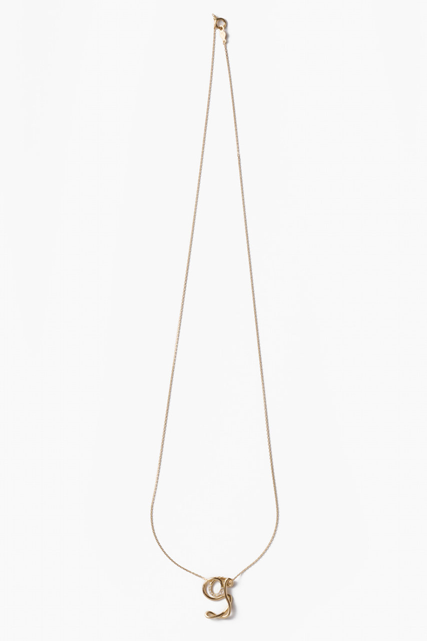 ESCAPERS AN OTHER WORLD 【Charlotte Chesnais】COLLIER LETTRE ネックレス (G, ONE SIZE) エスケーパーズ アナザーワールド ELLE SHOP