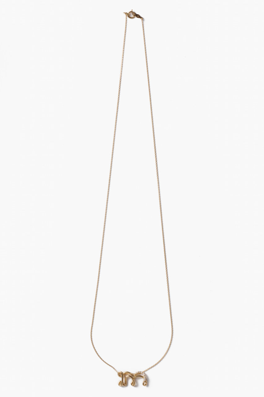 ESCAPERS AN OTHER WORLD 【Charlotte Chesnais】COLLIER LETTRE ネックレス (M, ONE SIZE) エスケーパーズ アナザーワールド ELLE SHOP