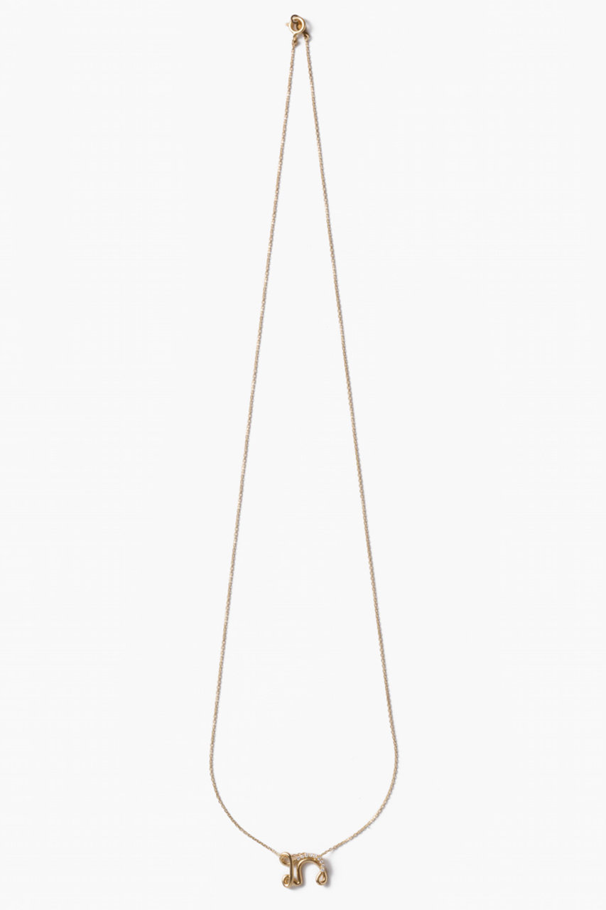 ESCAPERS AN OTHER WORLD 【Charlotte Chesnais】COLLIER LETTRE ネックレス (N, ONE SIZE) エスケーパーズ アナザーワールド ELLE SHOP