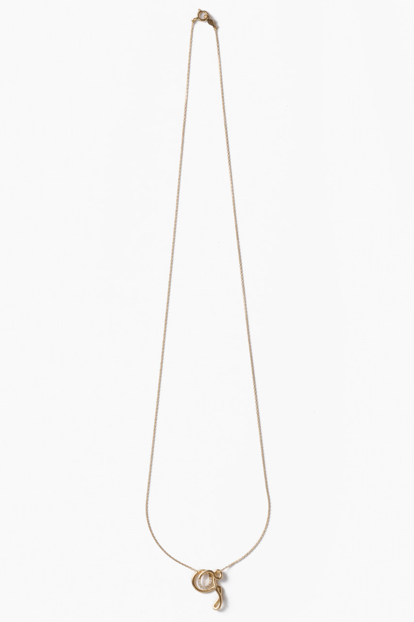 ESCAPERS AN OTHER WORLD 【Charlotte Chesnais】COLLIER LETTRE ネックレス (Q, ONE SIZE) エスケーパーズ アナザーワールド ELLE SHOP