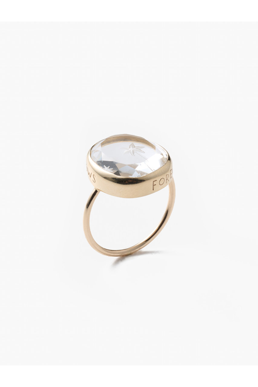 ESCAPERS AN OTHER WORLD 【Pascale Monvoisin】ALBA リング (イエローゴールド, EU54（約14号）) エスケーパーズ アナザーワールド ELLE SHOP
