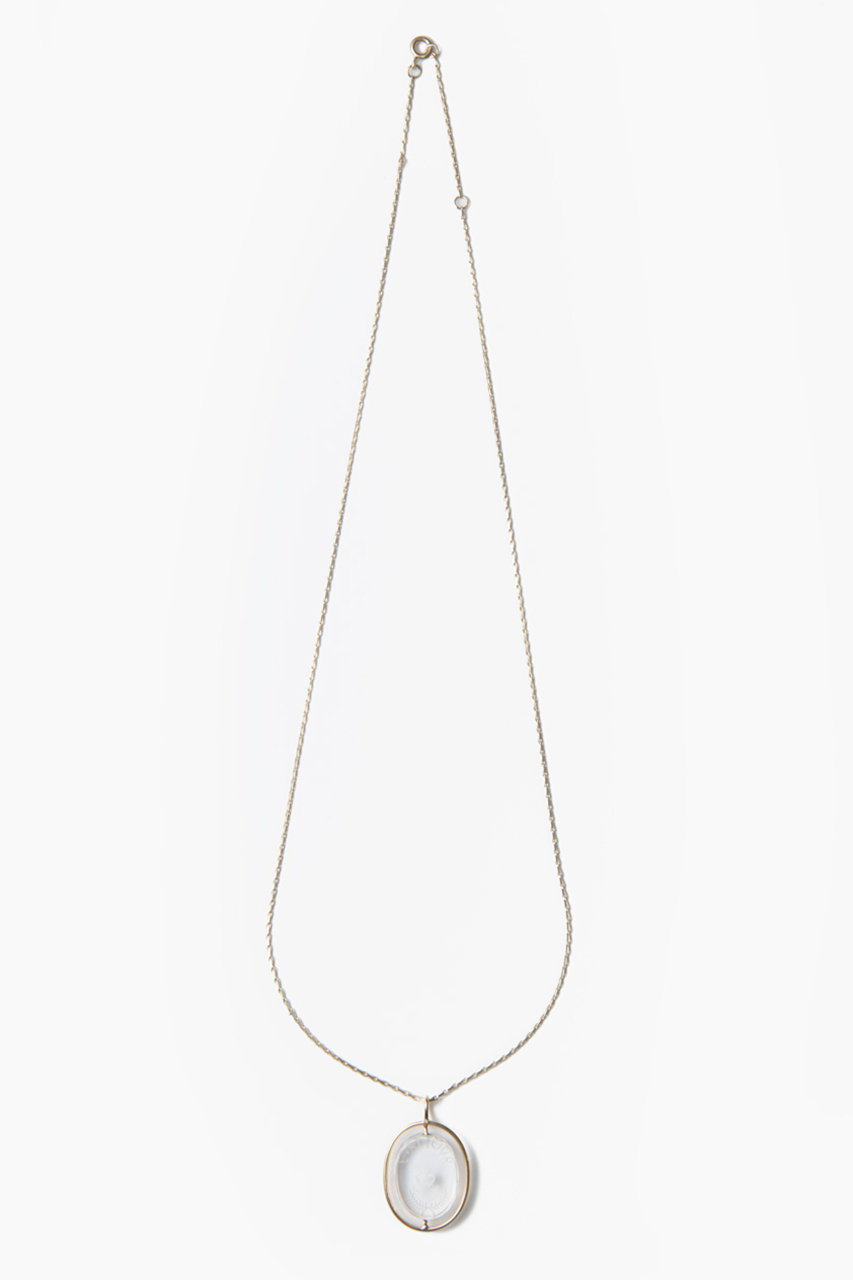 ESCAPERS AN OTHER WORLD 【Pascale Monvoisin】L'AMOUR N°1 ネックレス (クリスタル) (イエローゴールド, ONESIZE) エスケーパーズ アナザーワールド ELLE SHOP ESCAPERS AN OTHER WORLD 【Pascale Monvoisin】L'AMOUR N°1 ネックレス (クリスタル) (イエローゴールド, ONESIZE) エスケーパーズ アナザーワールド ELLE SHOP