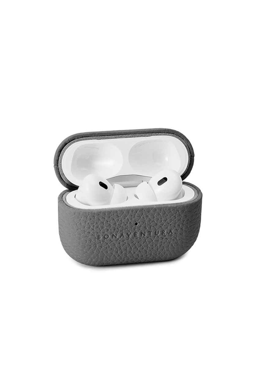 ボナベンチュラ/BONAVENTURAの【UNISEX】エアポッズプロ 2 ケース シュリンクレザー (AirPods Pro 第2世代)(チャコールグレー/BAPT4-ET)