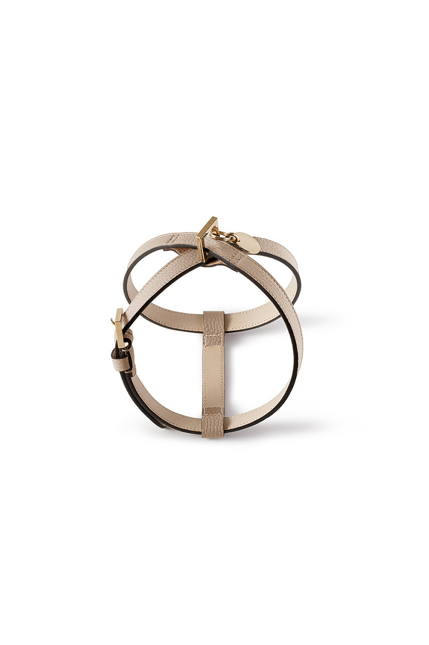 ボナベンチュラ/BONAVENTURAの【ペット】BONAVENTURA × FRIDA Firenze  ハーネス 30 シュリンクレザー(グレージュ/BHNT30-YE)