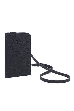 ボナベンチュラ/BONAVENTURAの【UNISEX】ライリー ショルダーバッグ シュリンクレザー(120100/120102)