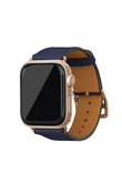【UNISEX】ノービレ Apple Watch レザーバンド (アダプター：ゴールド)