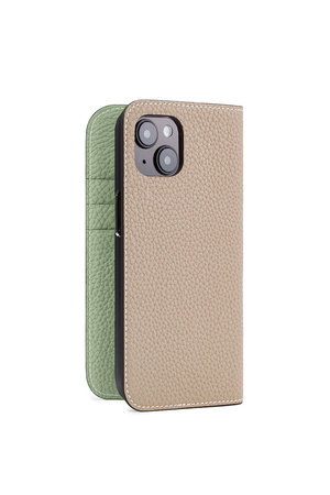 ボナベンチュラ/BONAVENTURAのiPhone15 ダイアリーケース シュリンクレザー(141000/141001)