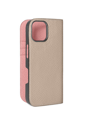 ボナベンチュラ/BONAVENTURAのiPhone16 ダイアリーケース シュリンクレザー(141000/141001)