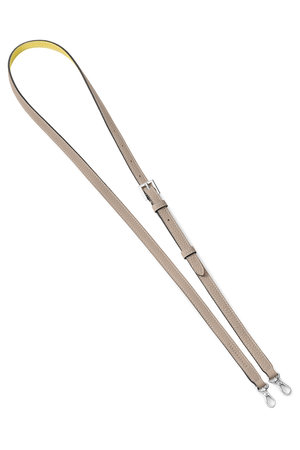 ボナベンチュラ/BONAVENTURAの【UNISEX】アジャスタブル ショルダーストラップ シルバー シュリンクレザー(140900/140901)