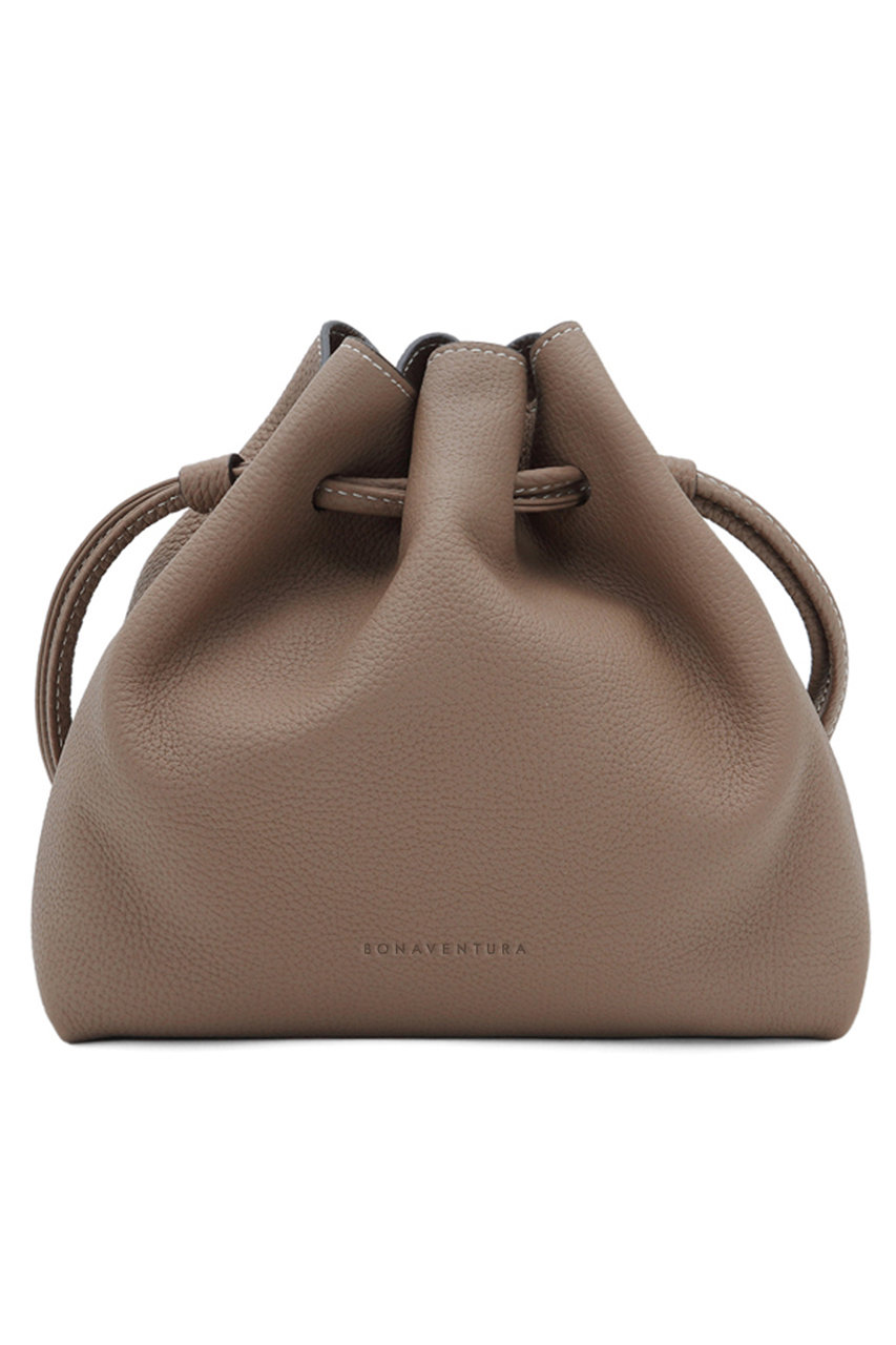 BONAVENTURA ノア バッグ シュリンクレザー (エトープ, F) ボナベンチュラ ELLE SHOP BONAVENTURA ノア バッグ シュリンクレザー (エトープ, F) ボナベンチュラ ELLE SHOP
