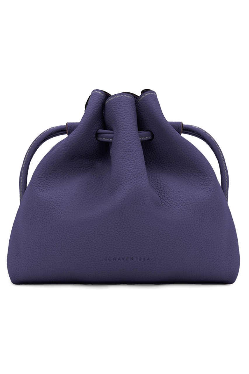 BONAVENTURA ノア バッグ シュリンクレザー (インディゴ, F) ボナベンチュラ ELLE SHOP BONAVENTURA ノア バッグ シュリンクレザー (インディゴ, F) ボナベンチュラ ELLE SHOP