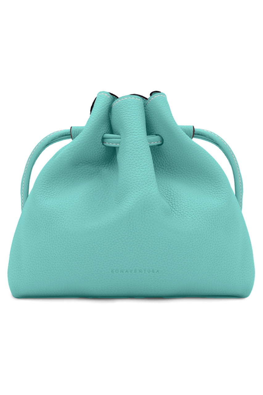 BONAVENTURA ノア バッグ シュリンクレザー (アトールブルー, F) ボナベンチュラ ELLE SHOP BONAVENTURA ノア バッグ シュリンクレザー (アトールブルー, F) ボナベンチュラ ELLE SHOP
