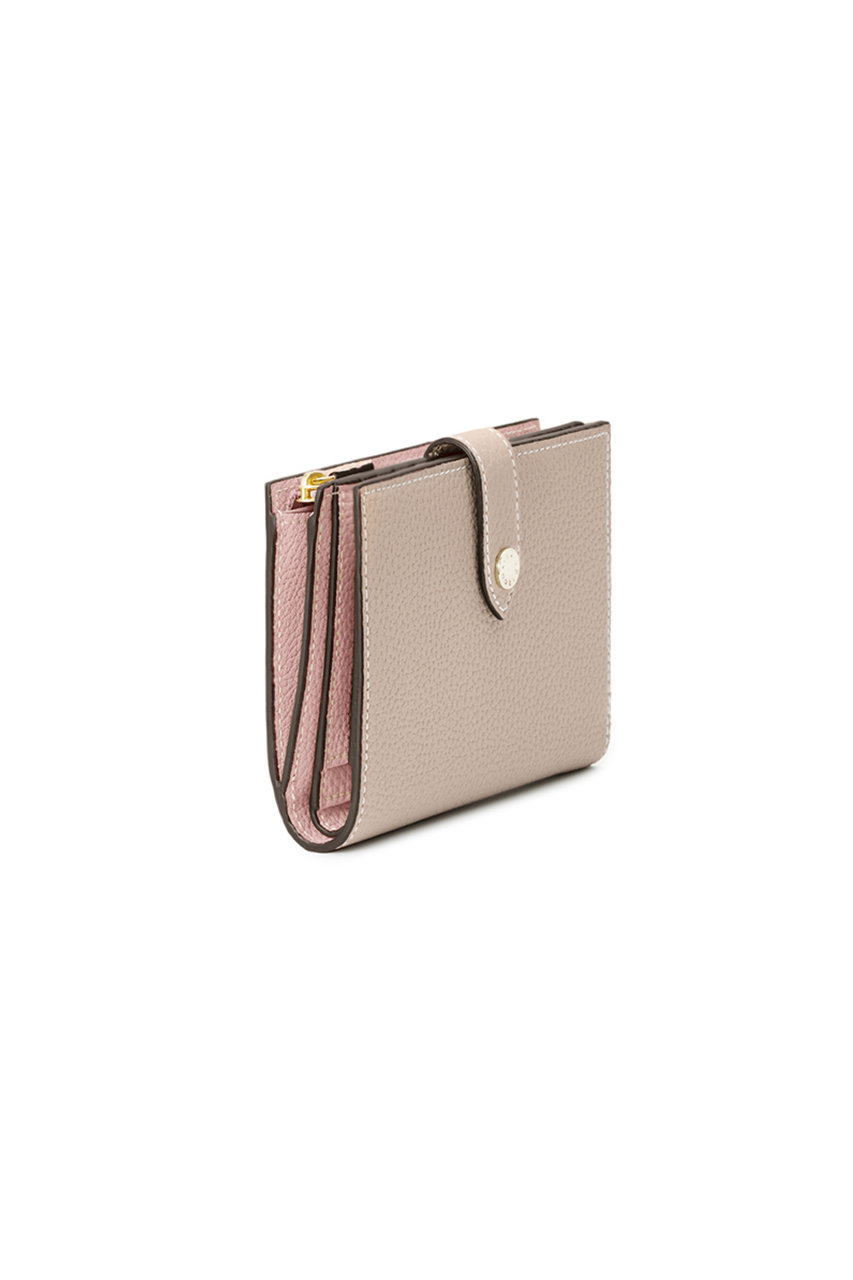 希少カラー✨新品同様 ボナベンチュラ 財布 グレージュ×ベイビーピンク Amazon | [BONAVENTURA] 【ボナベンチュラ】 ミニジップ