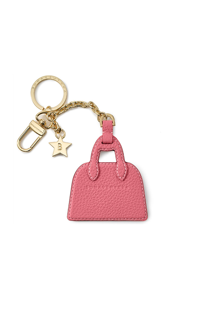 BONAVENTURA 【UNISEX】レザー エマ バッグ キーホルダー (アザレ×グレージュ, F) ボナベンチュラ ELLE SHOP BONAVENTURA 【UNISEX】レザー エマ バッグ キーホルダー (アザレ×グレージュ, F) ボナベンチュラ ELLE SHOP
