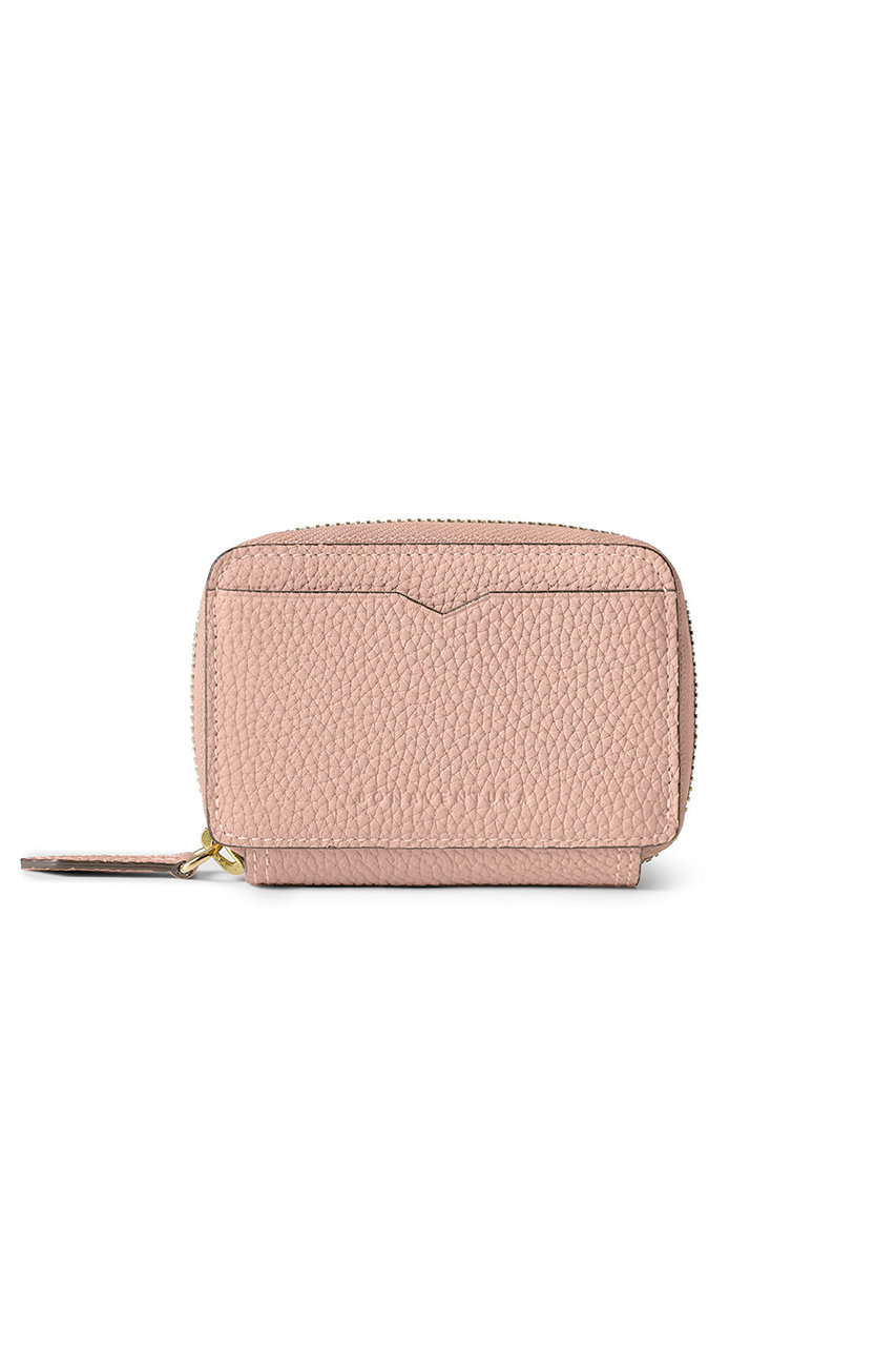 BONAVENTURA ピンク レザー キーケース BONAVENTURA(ボナベンチュラ)｜【UNISEX】ラウンドジップ スマートキー
