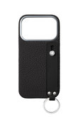 iPhone17 ハンドル付き バックカバーケース シュリンクレザー