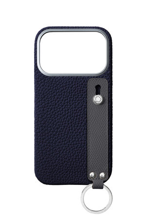 ボナベンチュラ/BONAVENTURAのiPhone17 ハンドル付き バックカバーケース シュリンクレザー