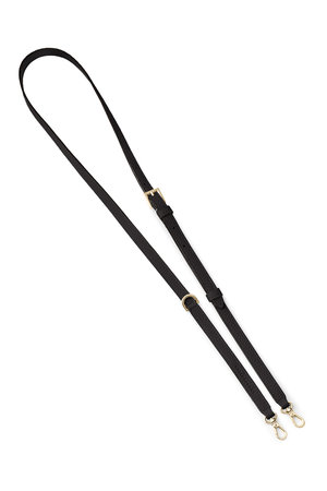 ボナベンチュラ/BONAVENTURAのDリング付き アジャスタブル ショルダー ストラップ シュリンクレザー (ゴールド)(140900/140903)