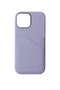 iPhone17 バックカバーケース シュリンクレザー ボナベンチュラ/BONAVENTURA ウィステリアパープル