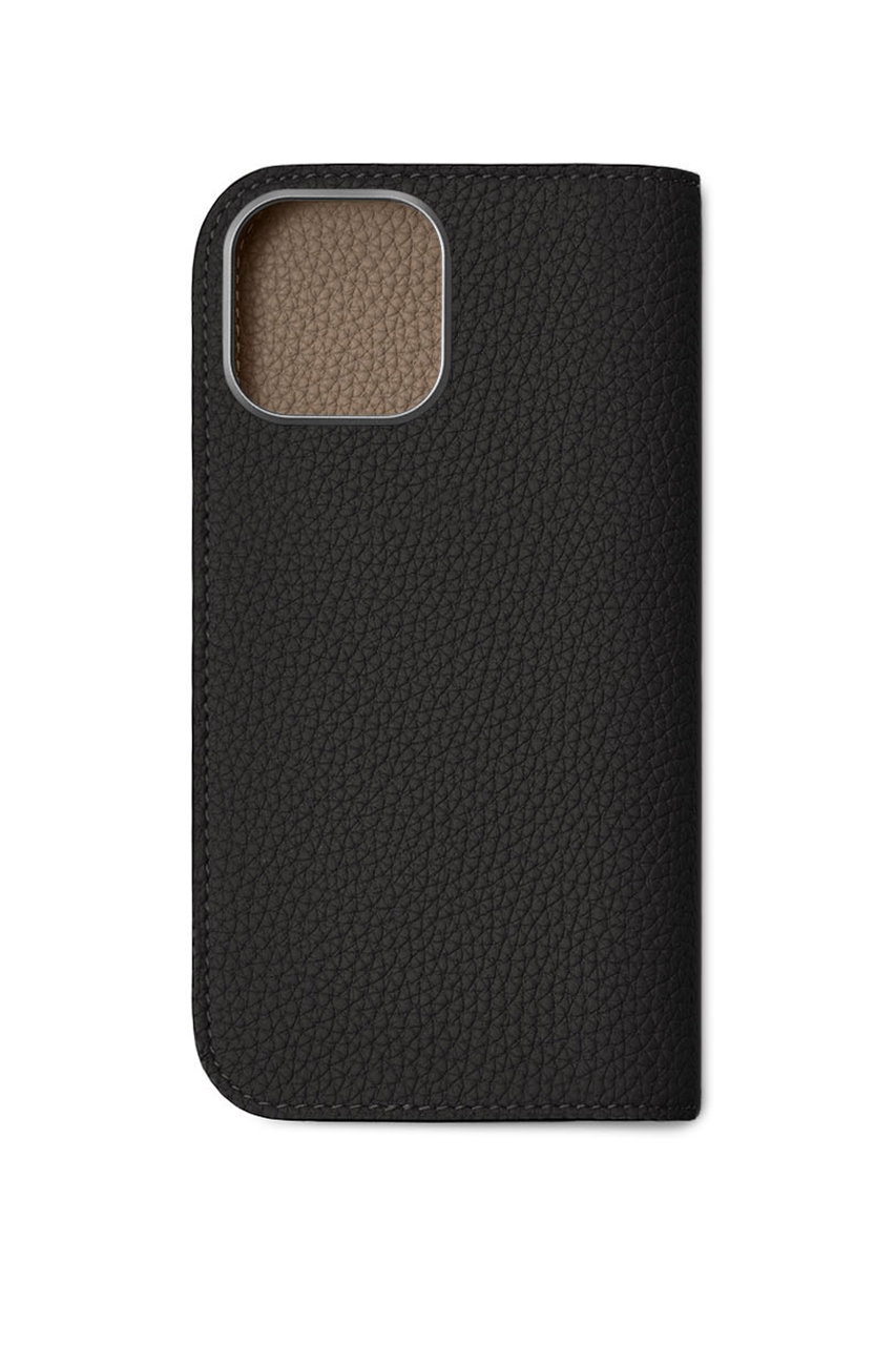 BONAVENTURA iPhone17用ケース ブラック iPhone 17) ダイアリーケース リザードエンボスレザー – BONAVENTURA
