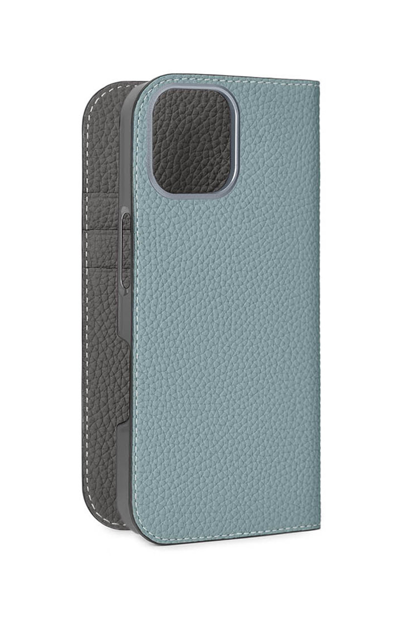 iPhone17 ダイアリーケース シュリンクレザー