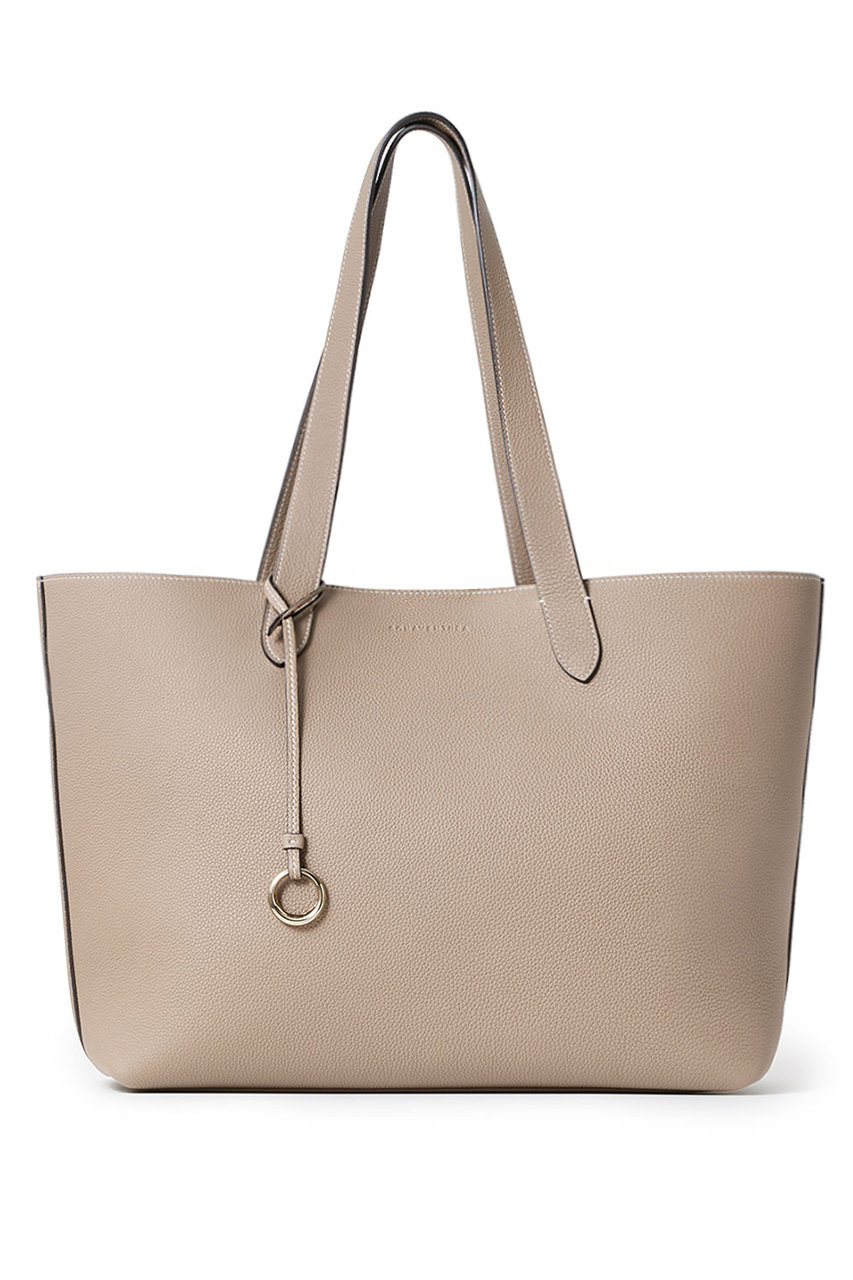 ボナベンチュラ/BONAVENTURAのアリーナ 2WAY トートバッグ シュリンクレザー (ラージ)(グレージュ/BBWT2-GG)