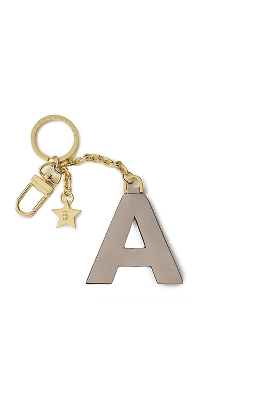 BONAVENTURA(ボナベンチュラ)｜イニシャルチャーム キーホルダー （A