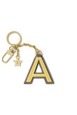 イニシャルチャーム キーホルダー （A）