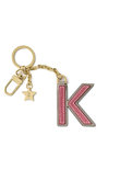 イニシャルチャーム キーホルダー （K）