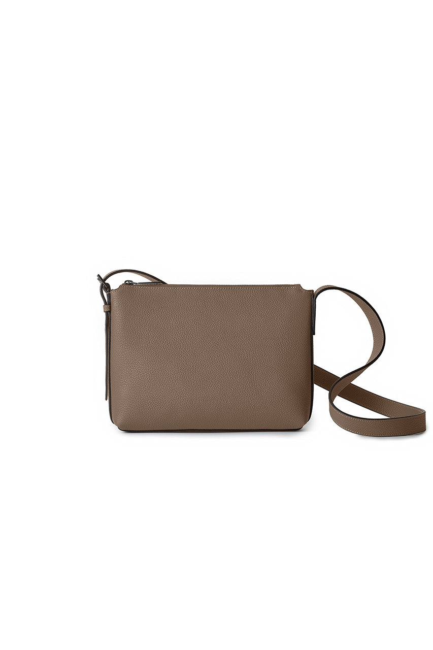 ボナベンチュラ/BONAVENTURAのトマッソ クロスボディバッグ シュリンクレザー(エトープ/BBMT6-BK)