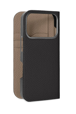 ボナベンチュラ/BONAVENTURAのiPhone 18 Pro ダイアリーケース シュリンクレザー