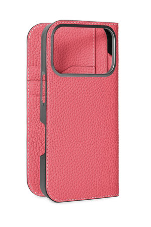 ボナベンチュラ/BONAVENTURAのiPhone 18 Pro ダイアリーケース シュリンクレザー(141000/141001)