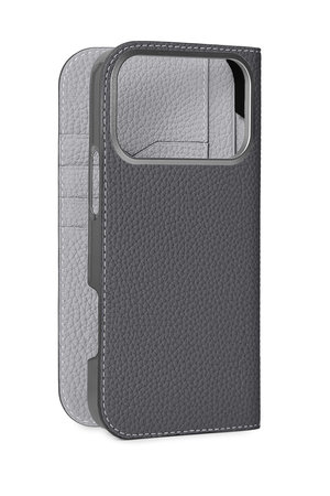 ボナベンチュラ/BONAVENTURAのiPhone 18 Pro Max ダイアリーケース シュリンクレザー(141000/141001)