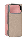 iPhone 18 Pro Max ダイアリーケース シュリンクレザー
