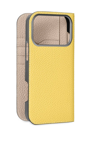 ボナベンチュラ/BONAVENTURAのiPhone 18 Pro Max ダイアリーケース シュリンクレザー(141000/141001)