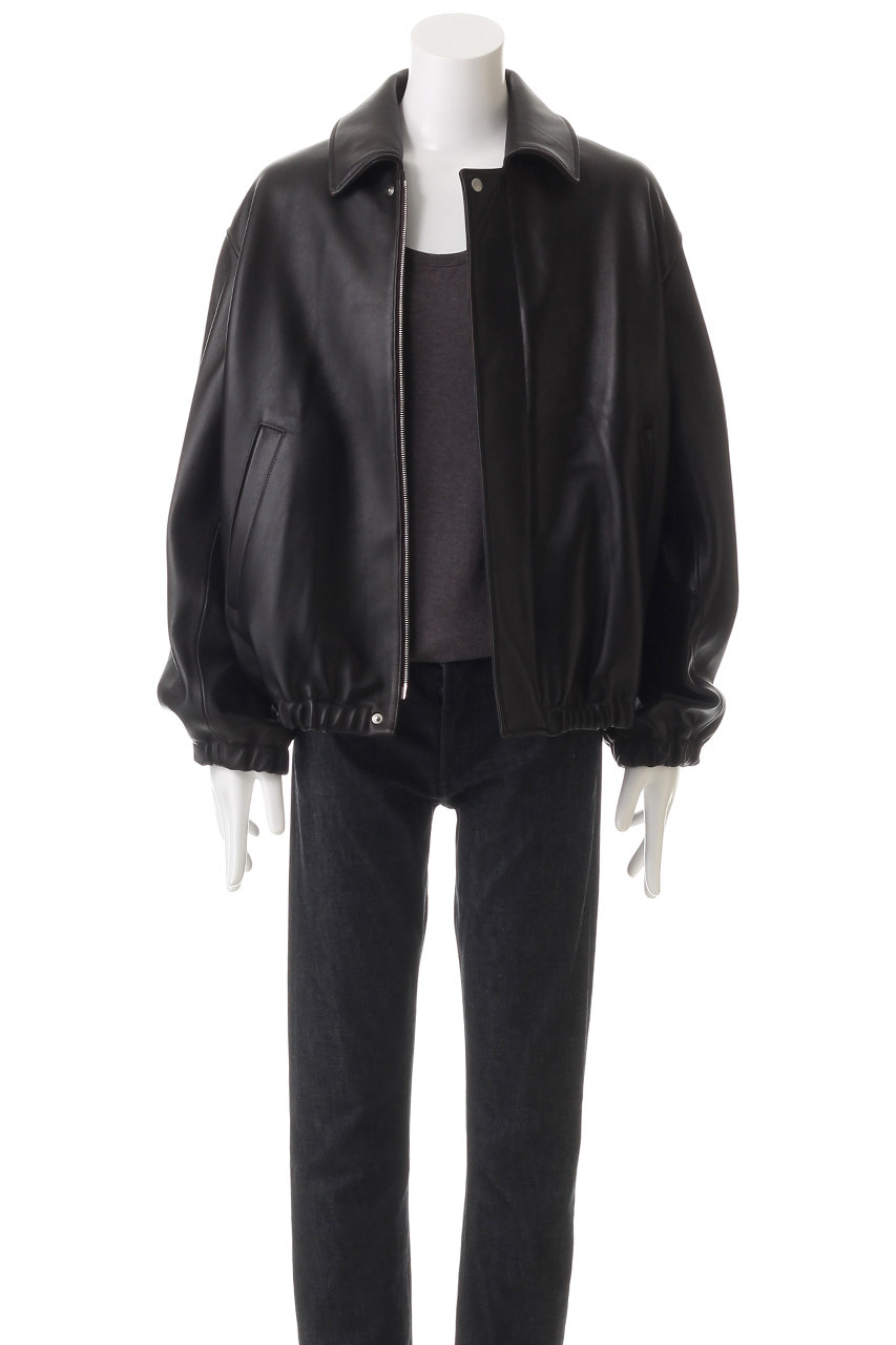 ssstein(シュタイン)｜【MEN】LEATHER ZIP SHORT JACKET/ダーク