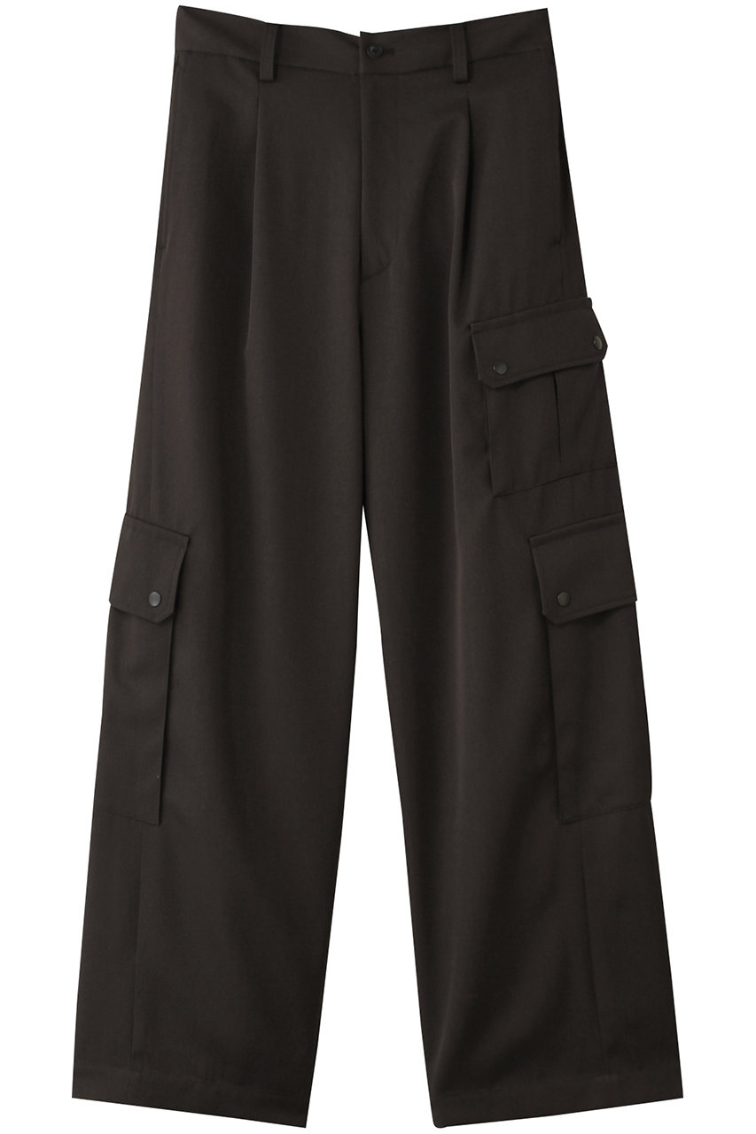 シュタイン/sssteinの【MEN】CARGO POCKET WIDE EASY TROUSERS(グレーカーキ/ST.1100)